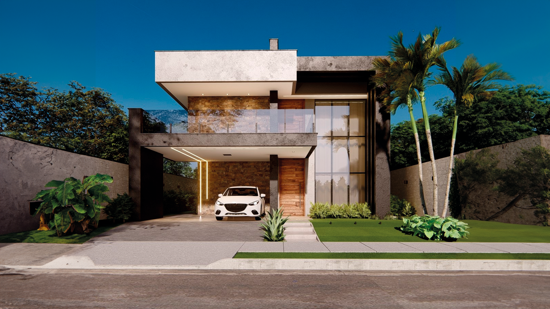 Residência Tororó — Fachada